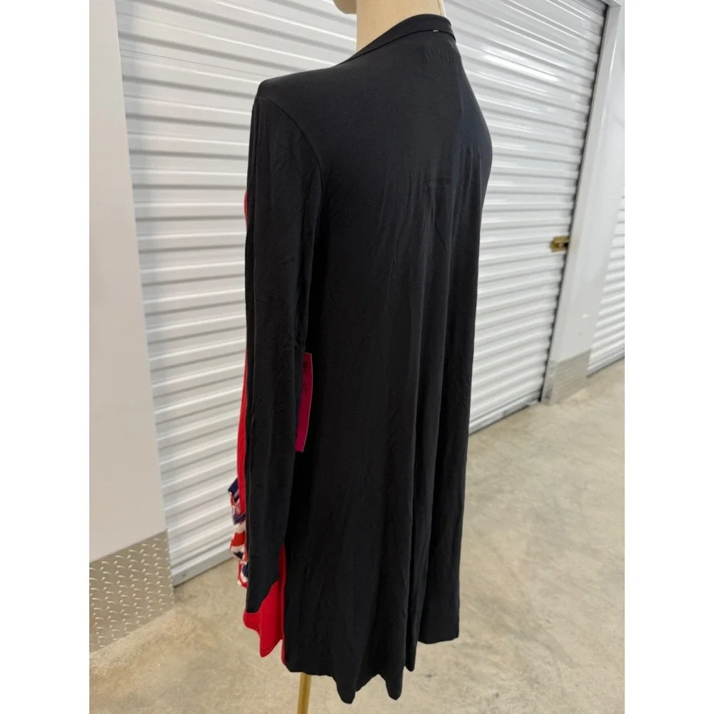 Twiggy London Union Jack Cardigan SZ SMALL‎ S SMALL MEDIUM NWTS RARE FIND